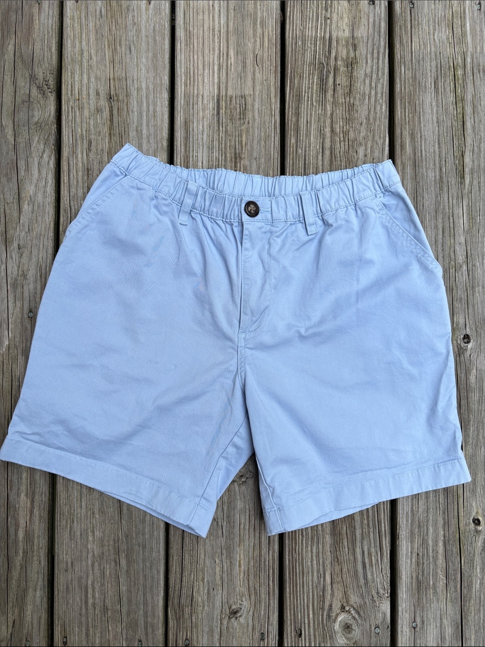 CHUBBIES | Lt Blue The Altitudes Original Stretch Twill Gameday Shorts | Size L